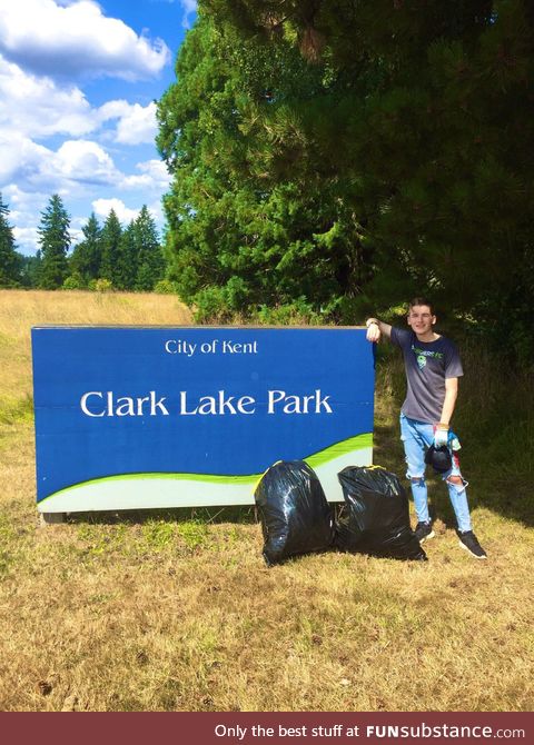 Even though we only got two bags, today was a win! Trashtag is still alive