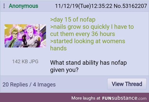 Anon gains a Stand