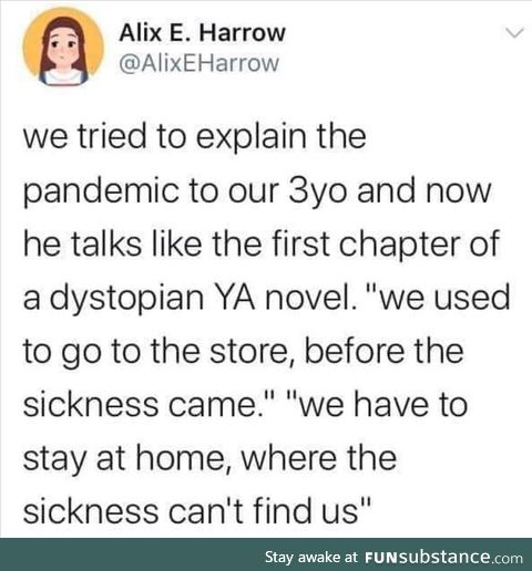 3 year old after the sickness came