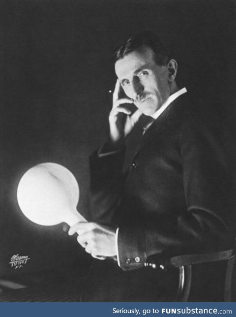 Happy birthday to Nikola Tesla, one of the greatest minds to ever live