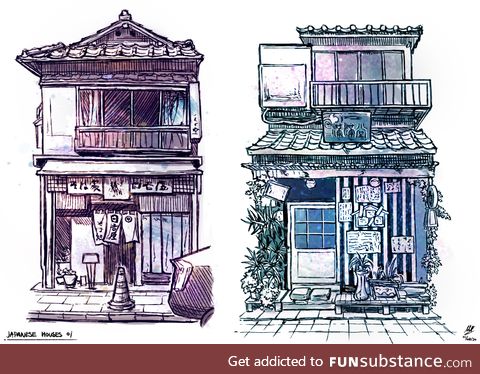 Japanese Houses Study