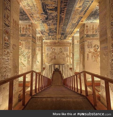 Inside The Tomb of Ramesses VI, The Valley of Kings, Egypt