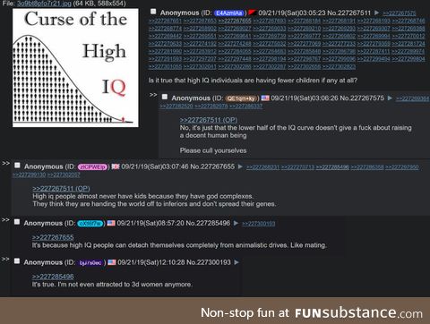 Anon is high IQ