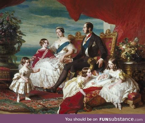 The Royal Family in 1846 by Franz Xaver Winterhalter, German painter