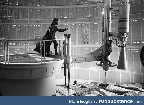Ignore the mattresses, Luke... - Lord Vader, probably