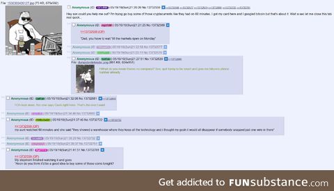 Anon's boomer family on crypto