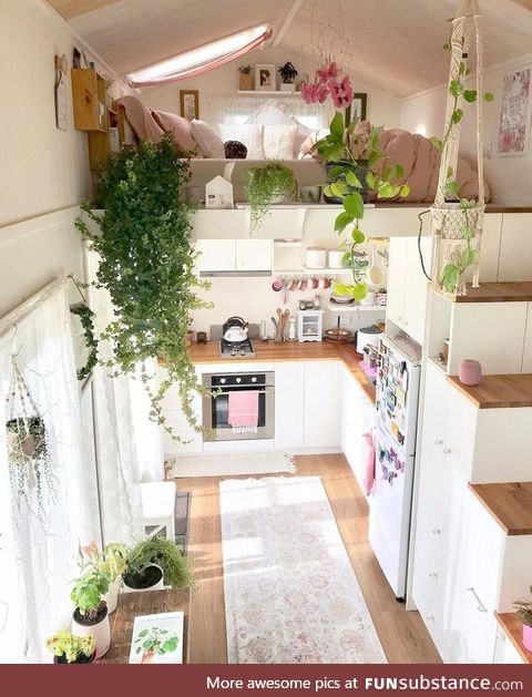 This ticks all of our tiny house dreams!