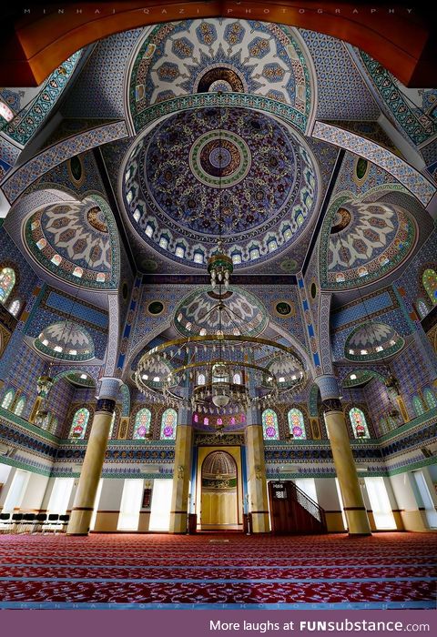 Interior of a Mosque, Pakistan
