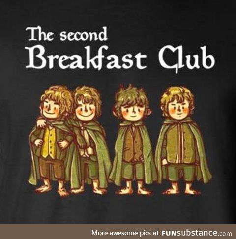 The second breakfast club shirt