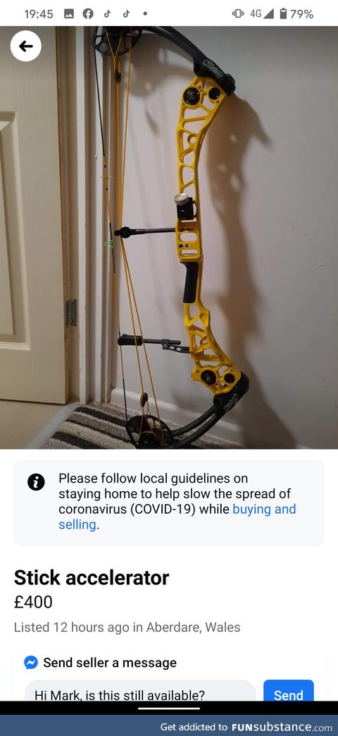Long distance stick flinger for sale