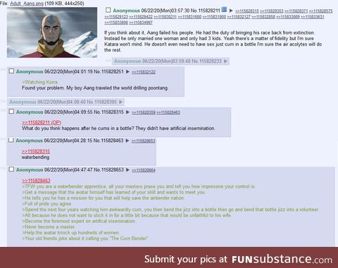 The only way Aang can save the Airbenders