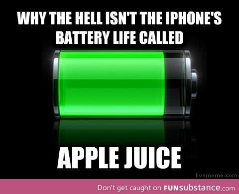 What the iPhone battery should be called