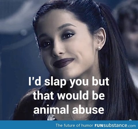 I’d slap you but