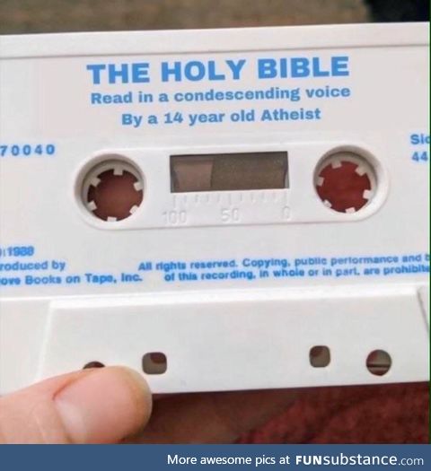 Bedtime listening for masochists