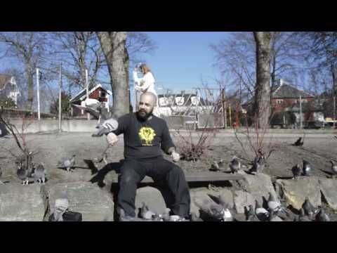 Just me, feeding pigeons