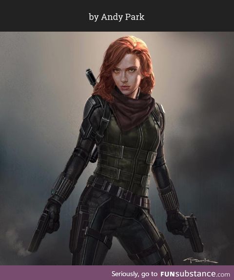 Some awesome Avengers: Infinity War Black Widow concept art