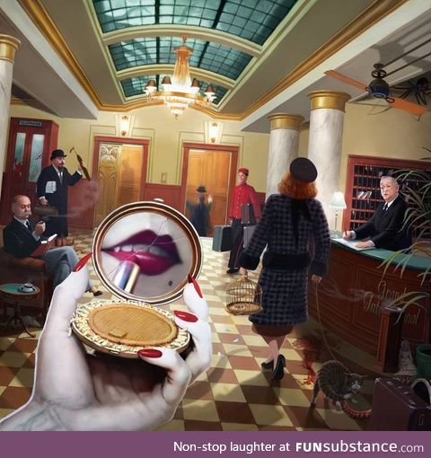 The more you look the more disturbing it gets