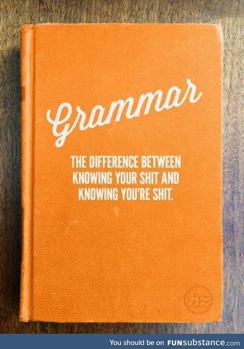 Grammar is