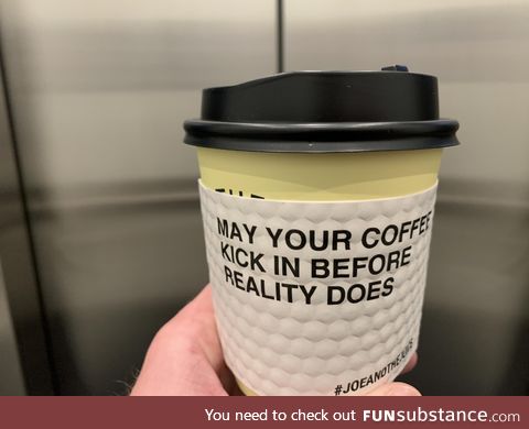 Thank you wise coffeecup