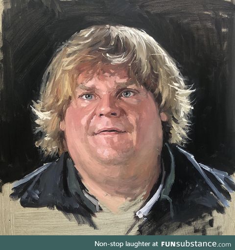 I decided to paint the Legend