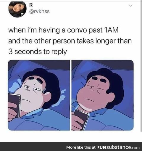 Type faster or I'll pass out