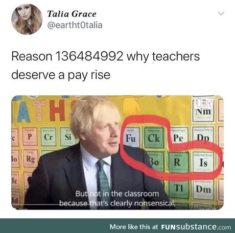 Raise the teachers well