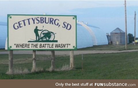 The town motto of Gettysburg, SD