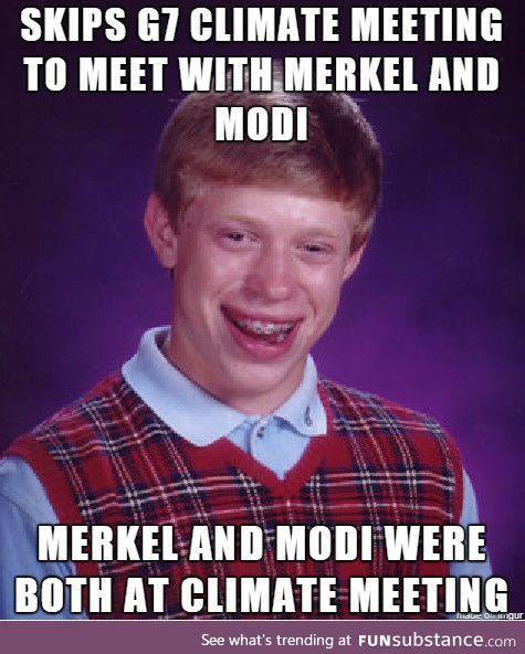 Fortunately, he thinks he met with them