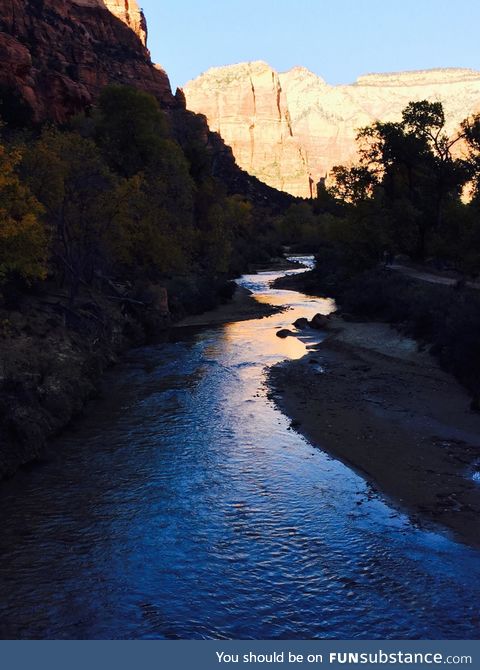 Zion national park