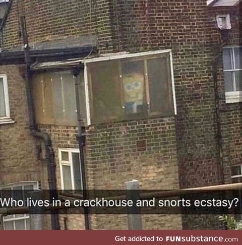 Crackhead squarepants!