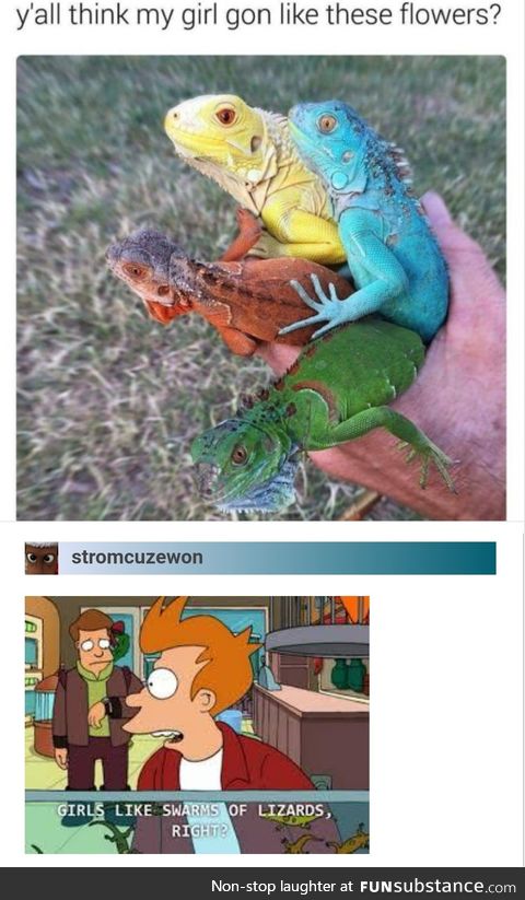 Swarms of Lizards