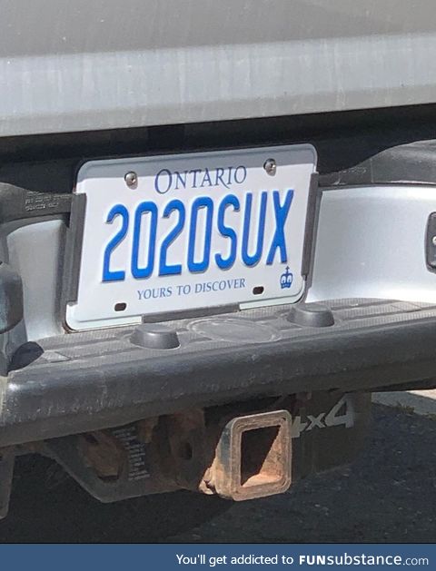 Finally a vanity plate worth the extra fees?