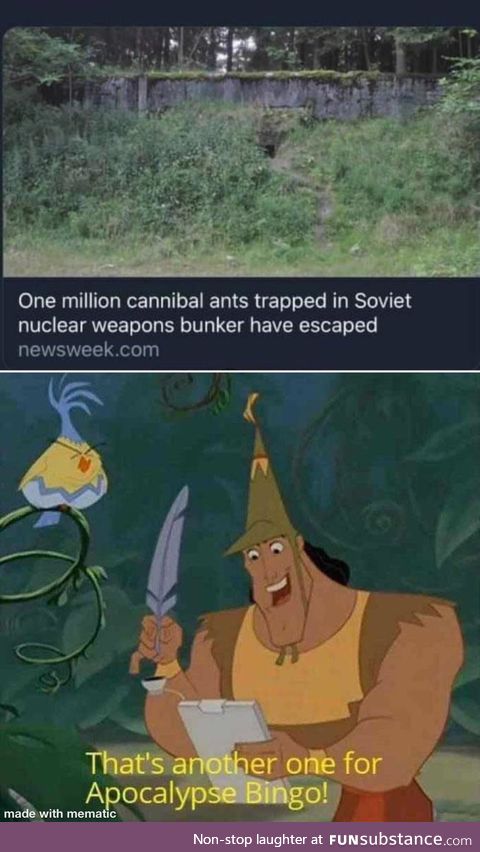 I’m scared for what’s next and also what’s gonna happen on halloween