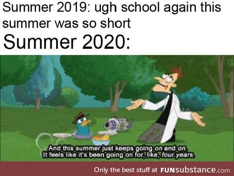It’s only July
