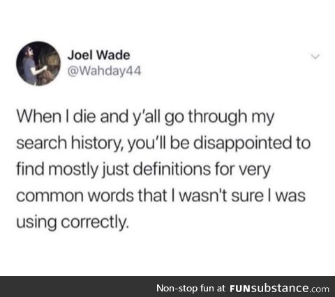 Death comes for all our search histories
