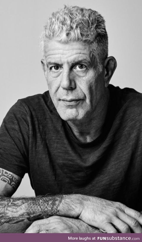 Two year anniversary was today. The world misses you Mr. Bourdain