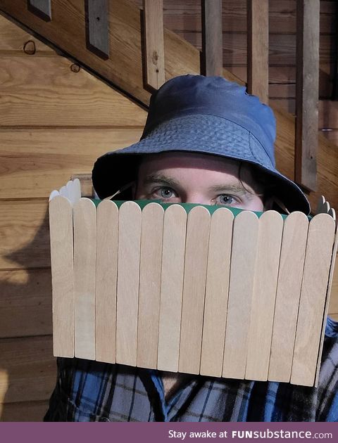 Hi-di-ho neighbor! Im just doing some social distance costuming as Wilson W. Wilson Jr