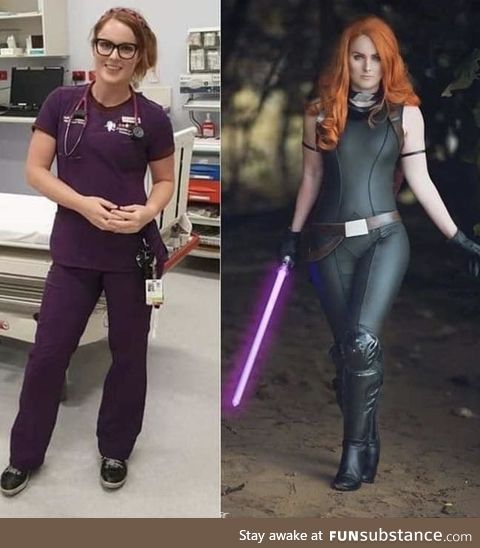 Mara Jade cosplay by registered nurse