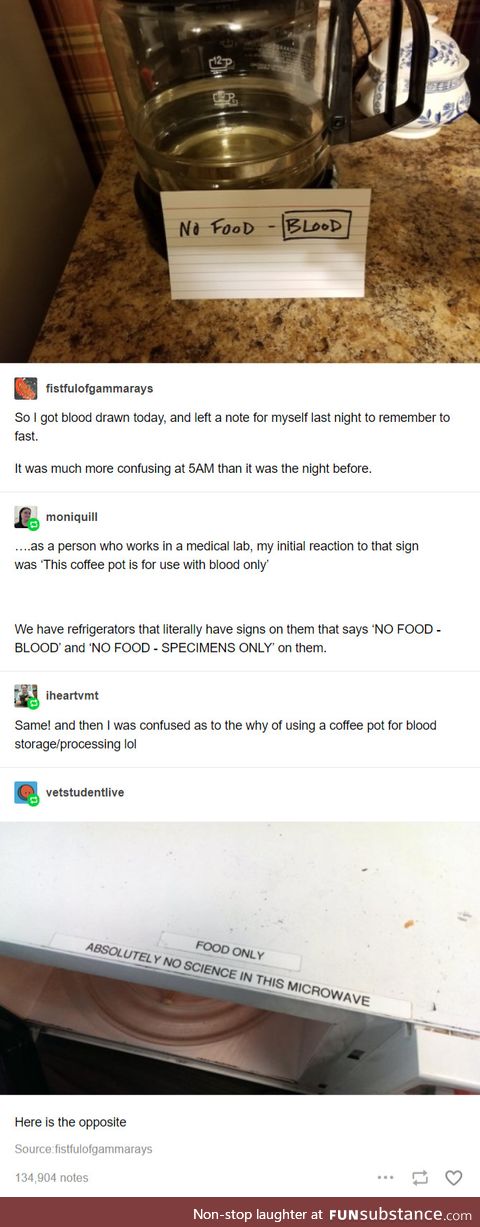 The vampires are doing science