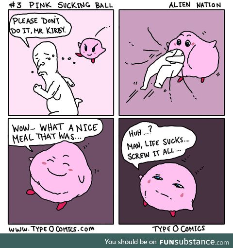 [oc] pink sucking ball