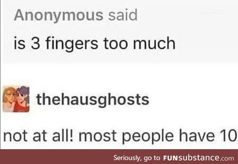 I prefer fist