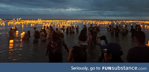 Lantern Festival in Hawaii on Memorial Day