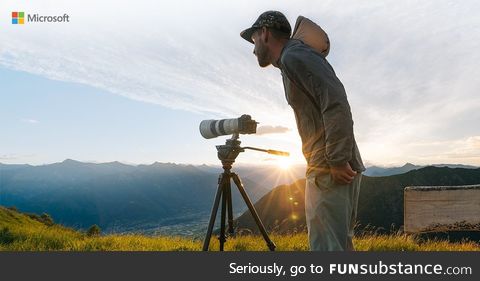 Office 365 helps protect your irreplaceable photos, so you can capture the perfect shot