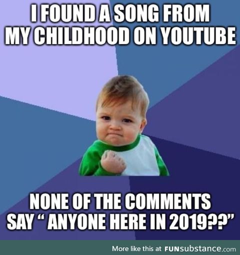In fact, the newest comment is still a couple years old