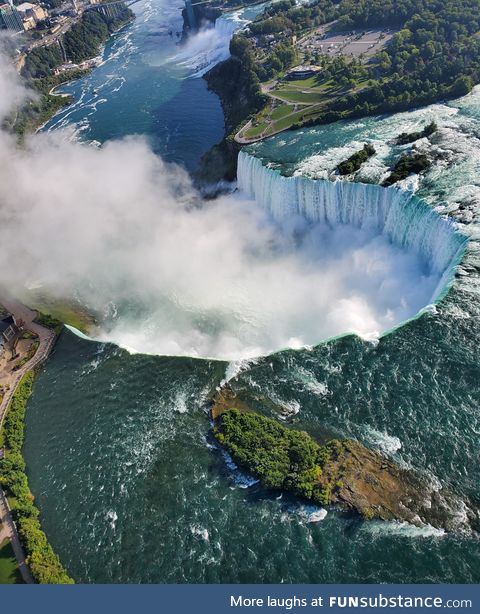 A unique view of Niagara Falls