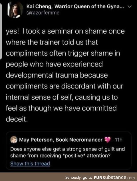 Guilty Compliments