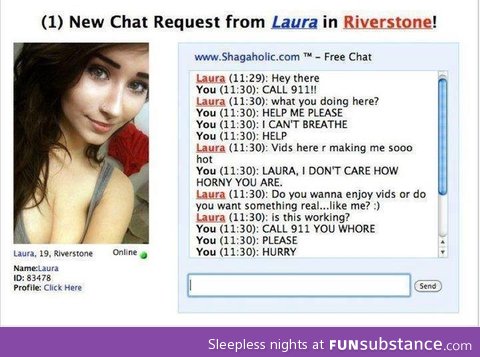 Laura you wh*re!