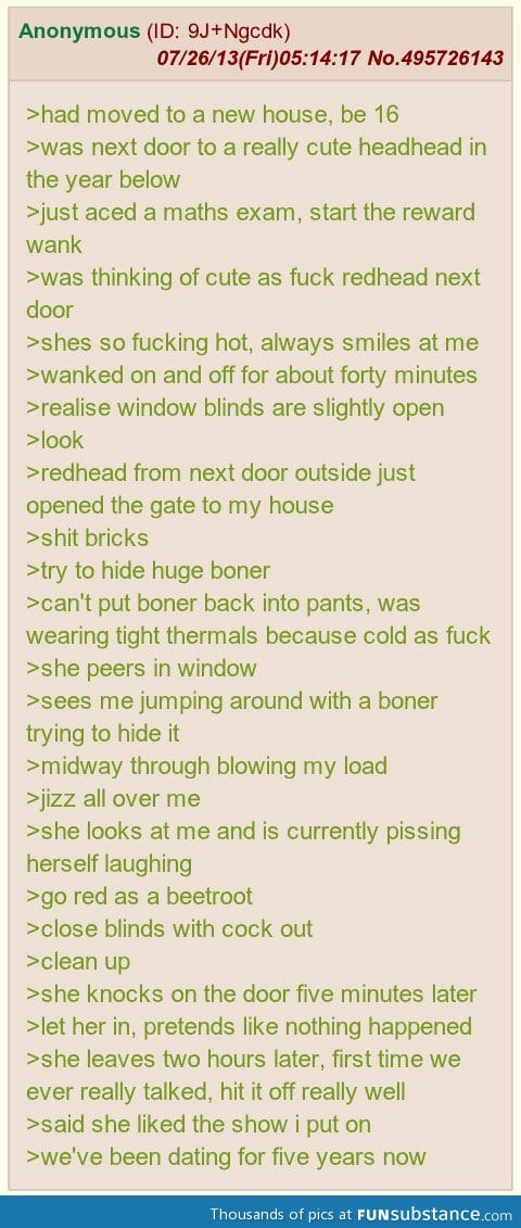 Fapping can take you places