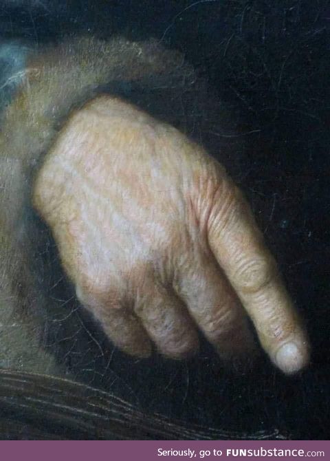 Rembrandt (detail) .