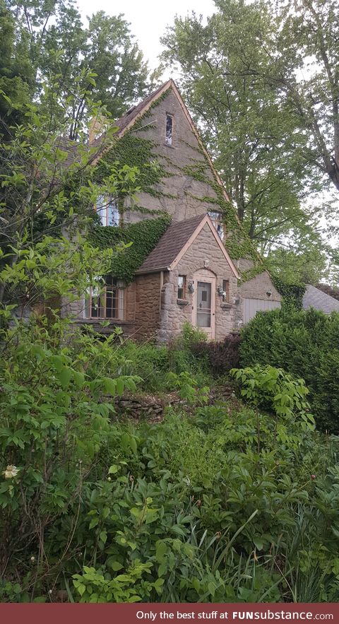 I've always thought this resembles a house in a fairy tale